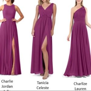 Azazie orchid Tanicia style